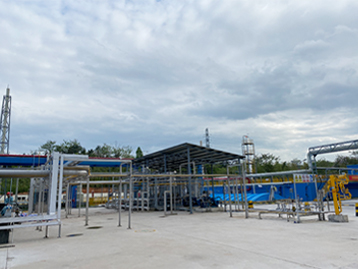 1000kg/h気化能力を有する大型蒸気気化器にて、生産ニーズに満たし、安全生産を維持する